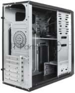 Компьютерный корпус Miditower ExeGate CP-606U-UNS500 (ATX, БП UNS500 с вент. 12см, 1хUSB/1хUSB 3.0, аудио) 1