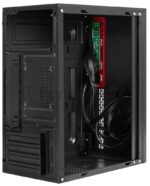 Компьютерный корпус Minitower ExeGate BAA-403-UNS500 (mATX, БП UNS500 с вент. 12см, 2*USB, HD Audio, черный) 2