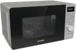 Микроволновая печь Gorenje GRILL MO23A4X нержавеющая сталь, 23 л, 800 Вт, переключатели - кнопки, поворотный механизм 1