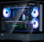 Компьютерный корпус ZALMAN P30 V2, MATX, черный, WINDOW, 2x3.5", 3x2.5", 1xUSB TYPE-C, 1xUSB 3.0, SIDE 2x120мм ARGb, REAR 1x120мм ARGb, VGA support 2