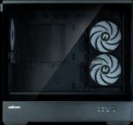 Компьютерный корпус ZALMAN P30 V2, MATX, черный, WINDOW, 2x3.5", 3x2.5", 1xUSB TYPE-C, 1xUSB 3.0, SIDE 2x120мм ARGb, REAR 1x120мм ARGb, VGA support 8