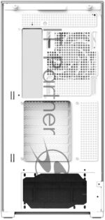 Компьютерный корпус ZALMAN P40 Prism, ATX, белый, WINDOW, 2x3.5", 3x2.5", 1xUSB TYPE-C, 2xUSB 3.0, REAR 1x120мм ARGb 3