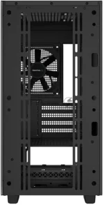 Компьютерный корпус Deepcool CH370 черный без БП mATX 1x120мм 1xUSB 2.0 1xUSB 3.0 audio bott PSU 3