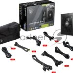 Блок питания MSI ATX 750W MAG A750GL PCIE5 Gen.5 80 PLUS gold (20+4pin) APFC 120мм fan 8xSATA Cab Manag RTL