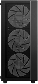Компьютерный корпус Deepcool MATREXX 55 MESH V4 без БП, боковое окно (закаленное стекло), 3xARGB LED 140мм вентилятора спереди, 1xARGB LED 120мм вентилятор сзади, черный, ATX 8