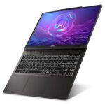 Ноутбук MSI Venture A16 AI+ A3HMG-027XRU AMD Ryzen AI 5 340/16Gb/SSD 512Gb/16"/OLED/2K (2048x1280)/120Hz/NoOS/Solid Gray (9S7-261K21-027) 12