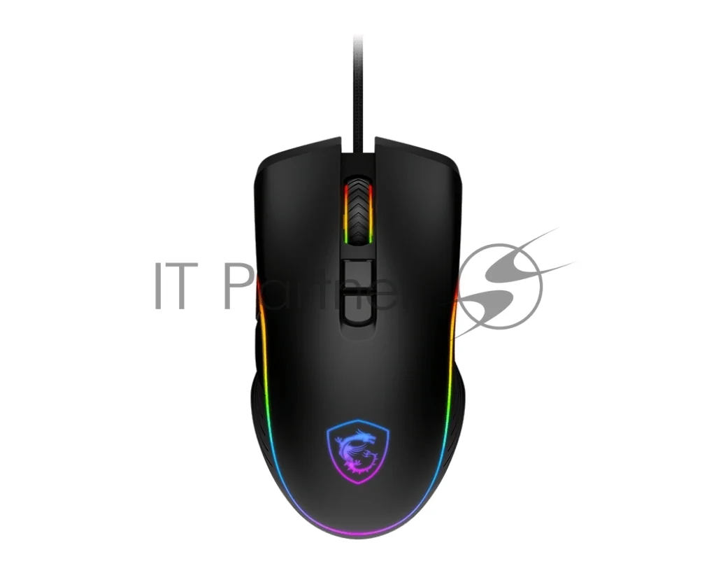 Мышь проводная MSI Forge GM300 черный, 7200 dpi, USB, кнопки - 7