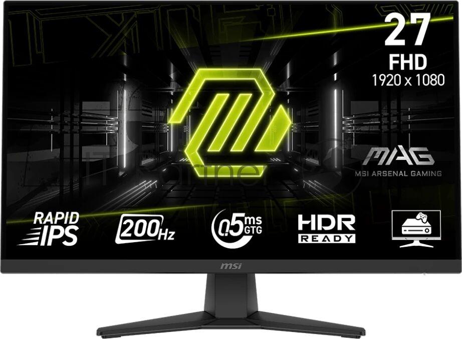 Монитор 27" MSI MAG 272F IPS 1920x1080, 200 Гц, 0.5 мс, 16:9, 1000:1, 250 кд/м², HDMI 2.0, DP 1.4, 3.5 мм, Adaptive-Sync, черный 1 Монитор 27" MSI MAG 272F IPS 1920x1080, 200 Гц, 0.5 мс, 16:9, 1000:1, 250 кд/м², HDMI 2.0, DP 1.4, 3.5 мм, Adaptive-Sync, черный 1