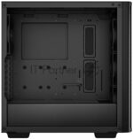 Компьютерный корпус Deepcool CK560 без БП, боковое окно (закаленное стекло), 3xARGB LED 120мм вентилятора спереди и 1x140мм вентилятор сзади, черный, ATX 4