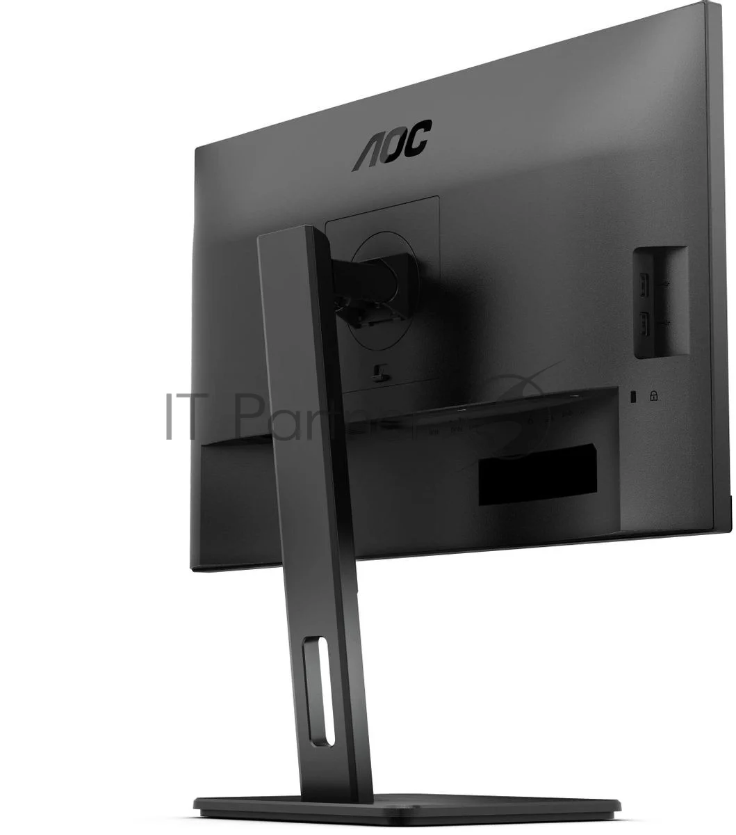 Монитор 27" AOC Q27P3CV IPS 2560x1440, 75 Гц, 4 мс, 16:9, 350 кд/м², 2xHDMI 1.4, DisplayPort 1.2, USB-концентратор (4x USB 3.0), 2.5 Gigabit Ethernet, встроенные динамики, черный