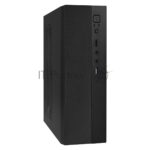 Компьютерный корпус Desktop ExeGate EX291267RUS MI-301U (mATX/mini-ITX, без БП, 1*USB+1*USB 3.0, аудио, черный) 4