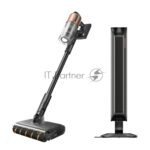 Пылесос вертикальный Dreame Cordless Vacuum Cleaner Z20AquaCycle Station черный/золотистый, питание от аккумулятора, 250 Вт, уборка влажная/сухая, пылесборник 0.6 л 15