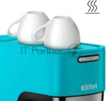Кофеварка рожковая Kitfort КТ-7461 бирюзовый/черный, исп. кофе - молотый, 1.2 л, 1350 Вт, 20 бар 3