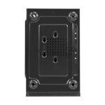 Компьютерный корпус Minitower ExeGate BAA-403-AAA400 (mATX, БП AAA400 с вент. 8см, 2*USB, HD Audio, черный) 4