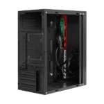 Компьютерный корпус Minitower ExeGate BAA-403U2-UNS400 (mATX, БП UNS400 с вент. 12см, 1*USB/2*USB 3.0, HD Audio, черный) 3