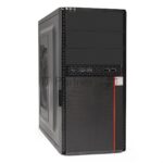 Компьютерный корпус Minitower ExeGate BA-204U-UNS350 (mATX, БП UNS350 с вент. 12см, 2*USB+2*USB 3.0, аудио, черный) 5
