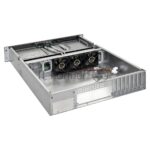 Серверный корпус ExeGate Pro EX281293RUS 2U550-HS08 RM 19", высота 2U, глубина 550, БП 1U-800ADS, 8xHotSwap, USB 7