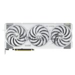 Видеокарта ASUS TUF Gaming GeForce RTX 5070 Ti White OC Edition, 16 GB GDDR7, 256 bit, 3xDisplayPort, 2xHDMI, GPU 2610 MHz 3
