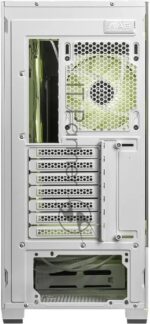 Компьютерный корпус MSI MAG Pano 110R PZ белый без БП ATX 6x120мм 7x140мм 2xUSB 3.0 1xUSB3.1 audio AirDuct bott PSU 1