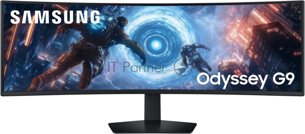 Монитор 49" Samsung Odyssey G9 S49FG916EIXCI VA 5120x1440, 144 Гц, 1 мс, 32:9, 350 кд/м², 2xHDMI 2.1, DP 1.4, 3.5 Jack, USB Hub (2x USB 3.0), FreeSync, изогнутый экран (1000R), черный 1 Монитор 49" Samsung Odyssey G9 S49FG916EIXCI VA 5120x1440, 144 Гц, 1 мс, 32:9, 350 кд/м², 2xHDMI 2.1, DP 1.4, 3.5 Jack, USB Hub (2x USB 3.0), FreeSync, изогнутый экран (1000R), черный 1