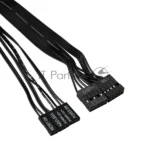 Компьютерный корпус Miditower ExeGate XP-332 Black, ATX, (без БП), 2*USB, Audio 12