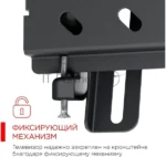 Кронштейн для телевизора Holder PTS-4006 черный 32"-90" макс.40кг настенный наклон 7