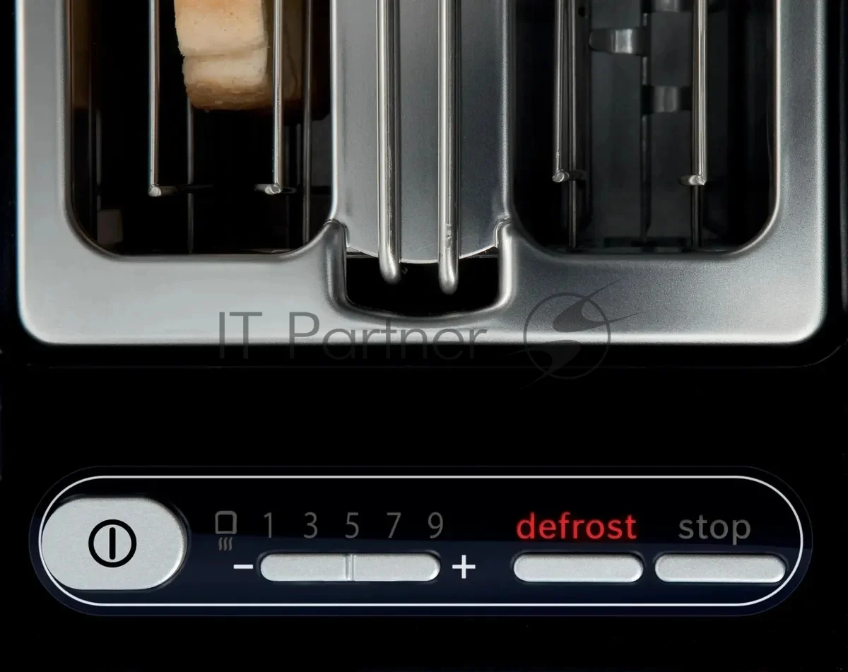 Тостер Bosch TAT8613N черный, 860 Вт, 2 слота 1