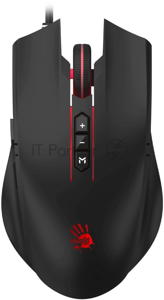 Мышь проводная A4Tech Bloody ES7 черный, 6000 dpi, USB, кнопки - 8 1