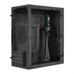 Компьютерный корпус Minitower ExeGate BAA-308MUC-AA500 (mATX, БП AA500 с вент. 8см, 1хUSB+1хUSB 3.0+1хTypeC, HD Audio, черный) 3