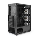 Компьютерный корпус Miditower ExeGate i3 BASE-EVO800 (ATX, БП EVO800RGb с вент. 12 см, с окном, 1хUSB+1хUSB 3.0, аудио, 4 вент. 12см с RGb подсветкой) 4