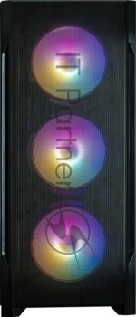 Компьютерный корпус ZALMAN N7 PLUS V2, ATX, черный, WINDOW, 1xCombo (3.5” or 2.5”), 1 x 3.5”, 3 x 2.5”, 2xUSB2.0, 1xUSB3.0, FRONT 3x120мм RGB, REAR 1x120мм RGB, TOP 2x120мм RGB, SIDE 1x120мм 1