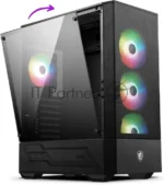 Компьютерный корпус MSI MAG FORGE 112R 2xUSB 3.0, 4x120мм ARGb Fan, ARGb Control Board, Tempered Glass Window, Brown Box (949679) 1