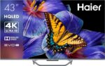 Телевизор Haier 43" S4 серебристый DLED UHD 60Hz Smart TV 2GB/16GB 1
