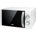 Микроволновая печь BBK 20MWS-711M/WS C белый/серебристый, 20 л, 700 Вт, переключатели - поворотный механизм 1