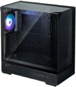 Компьютерный корпус ZALMAN P40 Prism, ATX, черный, WINDOW, 2x3.5", 3x2.5", 1xUSB TYPE-C, 2xUSB 3.0, REAR 1x120мм ARGb 9