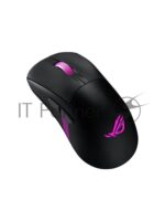 Мышь беспроводная/проводная ASUS ROG Keris II Origin чёрный, 42000 dpi, USB Type-A, радиоканал, Bluetooth, кнопки - 5 6