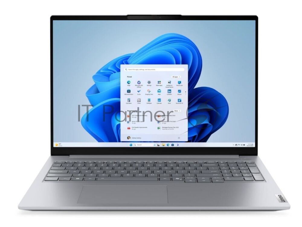 Ноутбук 16" IPS WUXGA LENOVO ThinkBook 16 G8 IRL серый (Core 5 210H/32Gb/1Tb SSD/VGA int/FP/noOS) 1 Ноутбук 16" IPS WUXGA LENOVO ThinkBook 16 G8 IRL серый (Core 5 210H/32Gb/1Tb SSD/VGA int/FP/noOS) 1