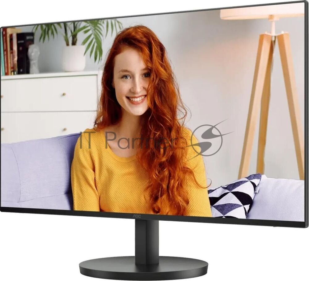 Монитор 27" AOC 27B3QA2 IPS 1920x1080, 120 Гц, 1 мс, 16:9, 250 кд/м², HDMI 1.4, DP 1.2, VGA, 3.5 Jack, динамики (2x2 Вт), черный 1 Монитор 27" AOC 27B3QA2 IPS 1920x1080, 120 Гц, 1 мс, 16:9, 250 кд/м², HDMI 1.4, DP 1.2, VGA, 3.5 Jack, динамики (2x2 Вт), черный 1