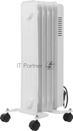 Обогреватель масляный Ballu Comfort BOH/CM-05WDN 1000 (5 секций) белый, 1000 Вт, 15 м2, термостат 9