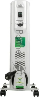 Обогреватель масляный Ballu Comfort BOH/CM-09WDN (9 секций) белый, 2000 Вт, 25 м2, термостат 11