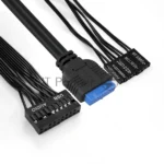 Компьютерный корпус Minitower ExeGate EX272745RUS QA-412U Black, mATX, (XP400, Black, 120мм), 2хUSB+2хUSB 3.0, Audio 3