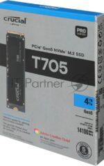 Накопитель SSD Crucial T705 4Tb PCIe Gen5 NVMe M.2 SSD CT4000T705SSD3 1