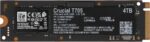 Накопитель SSD Crucial T705 4Tb PCIe Gen5 NVMe M.2 SSD CT4000T705SSD3 6
