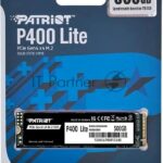 Накопитель SSD Patriot P400 Lite 500Gb (P400LP500GM28H)