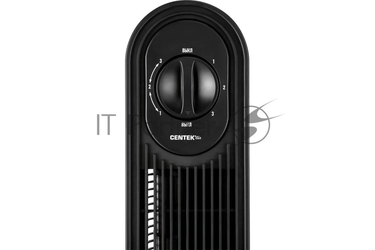 Вентилятор Centek CT-5081 чёрный, напольный, 48 Вт, 3 скорости, колонный