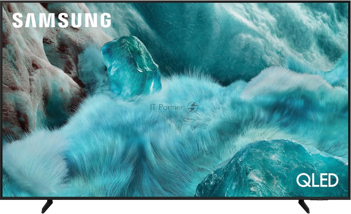 Телевизор Samsung 75" QE75Q7FAAUXRU черный QLED 4K UHD 50Hz Smart TV