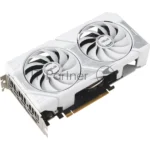 Видеокарта Asus GeForce RTX 5060 DUAL OC White, Nvidia RTX 5060, 8GB GDDR7, 128 bit, PCI-E 5.0, DPx3, HDMIx1, 2535 MHz 1
