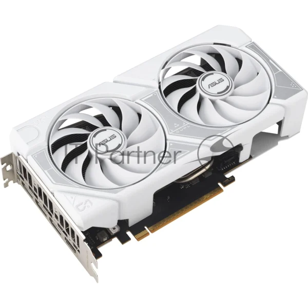 Видеокарта Asus GeForce RTX 5060 DUAL OC White, Nvidia RTX 5060, 8GB GDDR7, 128 bit, PCI-E 5.0, DPx3, HDMIx1, 2535 MHz