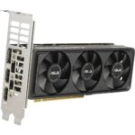 Видеокарта Asus GeForce RTX 5060 LP BRK, NVIDIA RTX 5060, 8Gb, GDDR7, 128 bit, PCI-E 5.0, HDMIx2, DPx1, HDCP, 2580 MHz 9