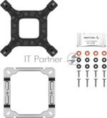 Кулер для процессора DEEPCOOL AK500S DIGITAL SE LGA20XX/1700/1200/115X/AM5/AM4 (12шт/кор, TDP 240W, PWM, Fan 120мм, 5 тепл. трубок, Copper Base, черный) RET (R-AK500S-BKADMN-GJD) 2